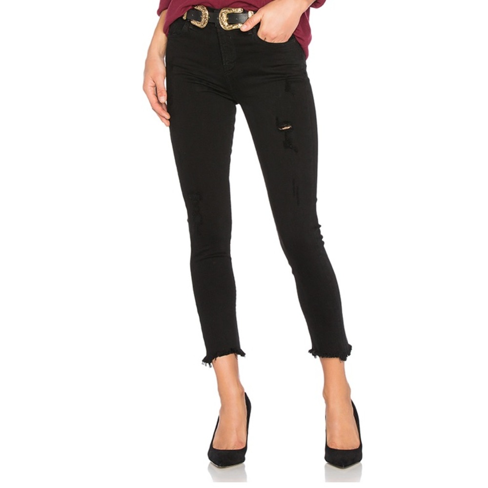 Agolde Sophie High Rise Skinny Crop